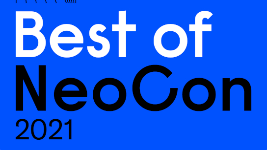 Best Of Neocon Logo Blue Escalado